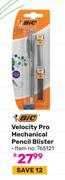 BIC Velocity Pro Mechanical Pencil Blister 765121