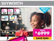 Skyworth 60" QLED Smart Google TV 60Q6600H