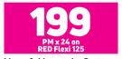 2 x Vivo Y12s 4G Smartphone-On Red Flexi 125 + On Promo 65