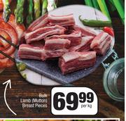 Bulk Lamb (Mutton) Breast Pieces-Per kg