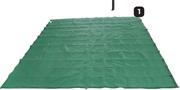 Camp Master 3m x 4m Ground Sheet-Each