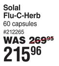 Solal Flu-C-Herb 60 Capsules
