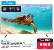Hisense 139cm (55") Smart Mini LED TV 55U6N-PRO