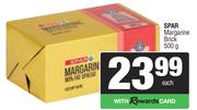 Spar Margarine Brick-500g
