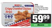 Spar Southern Style Crumbed Chicken Bites,Strips,Wings Or Fillets-500g