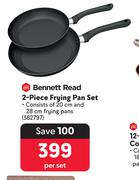 Bennett Read 2-Piece Frying Pan Set 382797-Per Set