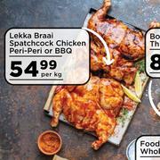 Lekka Brrai Spatchock Chicken Peri-Peri Or BBQ-Per kg