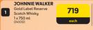 Johnnie Walker Gold Level Reserve Scotch Whisky-750ml Each
