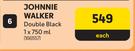 Johnnie Walker Double Black-750ml Each