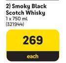 The Famous Grouse Smoky Black Scotch Whisky-750ml Each