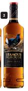 The Famous Grouse Smoky Black Scotch Whisky-750ml Each