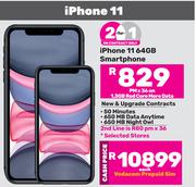 Apple iPhone 11 64GB Smartphone-Each