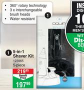 DQUIP 5-In-1 Shaver Kit (5 Piece) 123965