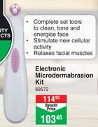 DQUIP Electronic Microdermabrasion Kit 89572