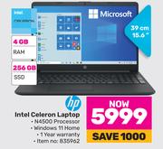 HP Intel Celeron Laptop