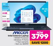 Mecer Intel Celeron Laptop