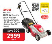 Ryobi 2000W Electric Lawn Mower RM-2010