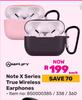 Amplify Note X Series True Wireless Earphones 850000385/338/360