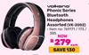 Volkano Phonic Series Bluetooth Headphones Assorted VK-2002 769171/173/385