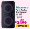 Hisense Party Speaker One Speaker HP100 834712