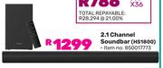 Hisense 2.1 Channel Soundbar HS1800 850017773