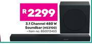 Hisense 3.1 Channel 480W Soundbar HS3100 850013403