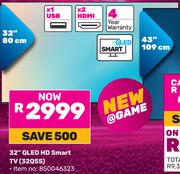 Hisense 32" QLED HD Smart TV 32Q5S 850046323