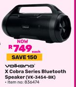 Volkano X-Cobra Series Bluetooth Speaker VK-3454-BK 836474