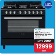 Elba 900mm 4 Burner Gas & Electric Hob Stove 04-96CL727B