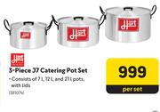 Hart 3-Piece J7 Catering Pot Set-Per Set
