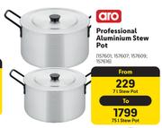 Aro Professional Aluminium Stew Pot-Each