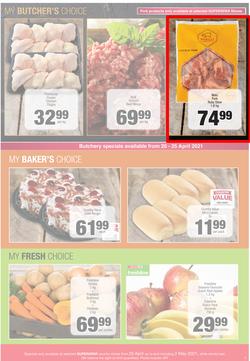 SUPERSPAR COUNTRY EASTERN CAPE : My Superspar (20 April - 2 May 2021) Valid In Cofimvaba, Daku, Engcobo, Kwantu, Ndu, New Brighton, Zonke, Georgious, page 5