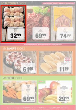 SUPERSPAR COUNTRY EASTERN CAPE : My Superspar (20 April - 2 May 2021) Valid In Cofimvaba, Daku, Engcobo, Kwantu, Ndu, New Brighton, Zonke, Georgious, page 5
