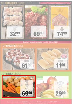 SUPERSPAR COUNTRY EASTERN CAPE : My Superspar (20 April - 2 May 2021) Valid In Cofimvaba, Daku, Engcobo, Kwantu, Ndu, New Brighton, Zonke, Georgious, page 5