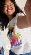 Girls Fashion Tees (7-14 Years)-Each
