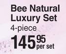 Good Stuff Bee Natural Luxury Set 4 Piece-Per Set