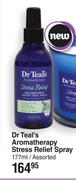 Dr Teal's Aromatherapy Stress Relief Spray Assorted-177ml