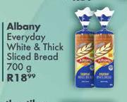 Albany Everyday White & Thick Sliced Bread-700gm