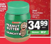 Spar Peanut Butter Assorted-400g Each