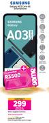 Samsung Galaxy A03 Core 4G Smartphone- On Red Flexi 130