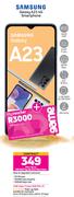 Samsung Galaxy A23 4G Smartphone- On 1GB Red Top Up Core More Data 