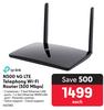 TP-Link N300 4G LTE Telephony WiFi Router 300 Mbps-Each