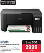Epson L3250/52 3 In 1 Eco Tank Printer