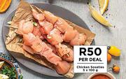 Chicken Sosaties-5 x 100g Per Deal