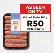 Oukraal Sizzler-800g Per Pack