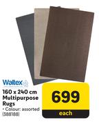 Waltex 160 x 240cm Multipurpose Rugs 388188-Each