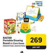 Rastar Portable Drawing Board Or Corn Game 850007456, 850007504-Per Set