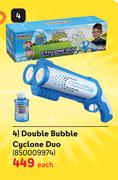 Double Bubble Cyclone Duo 850009974-Each