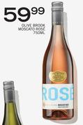 Olive Brook Moscato Rose-750ml