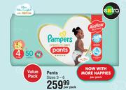 Pampers Premium Care Value Pack Pants Sizes 3-6-Per Pack
